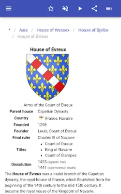 Royal houses android App screenshot 5