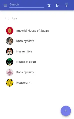 Royal houses android App screenshot 8